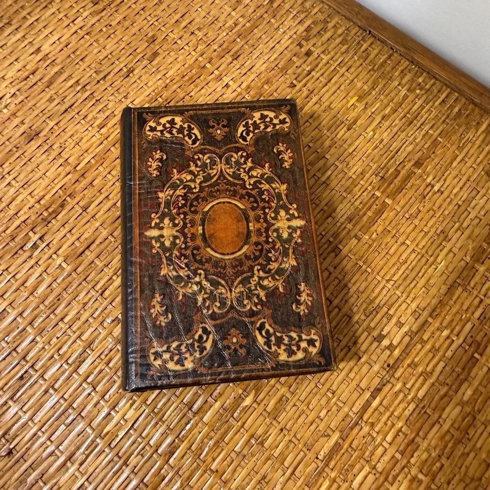 Hidden Storage Book Secret Stash Safe Box Library Core Grandmillennial Old World